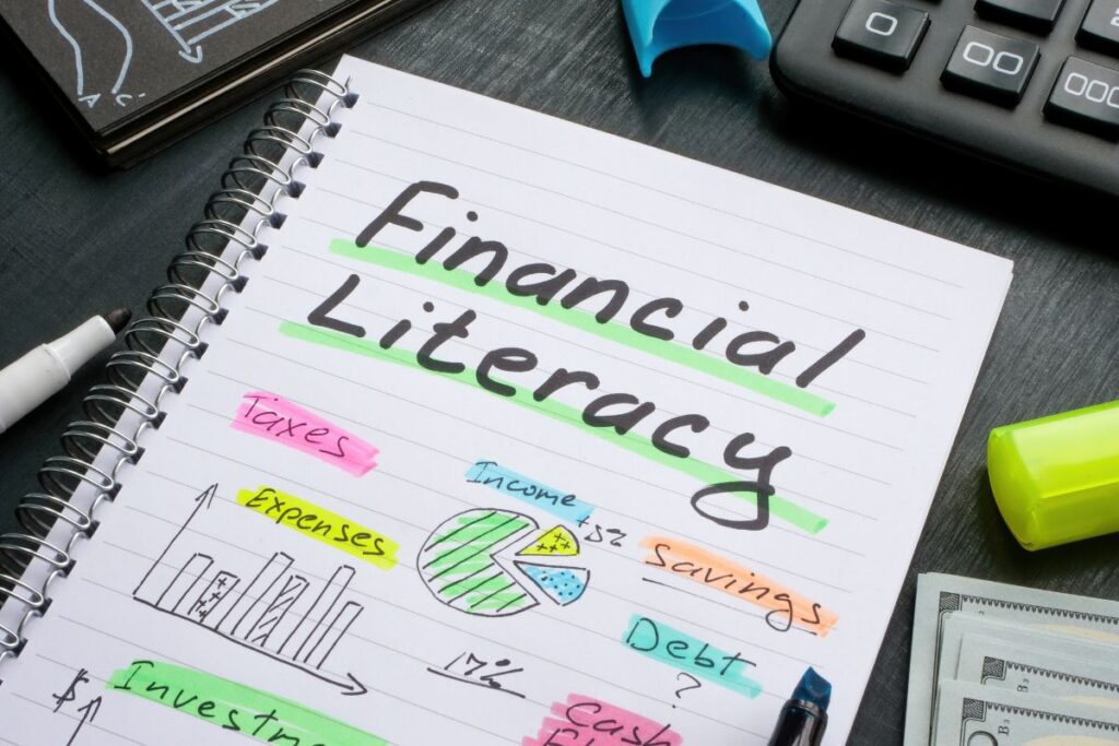 Financial literacy and list of important things in finances