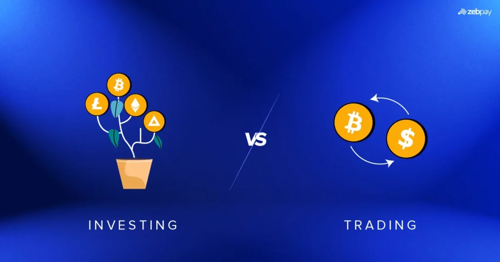 Differences Between Crypto Trading and Crypto Investing