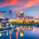 Cleveland, Ohio skyline. Ohio Income Tax Rate article