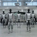 Tesla Shares Soar 5% as Musk Teases Humanoid Robots