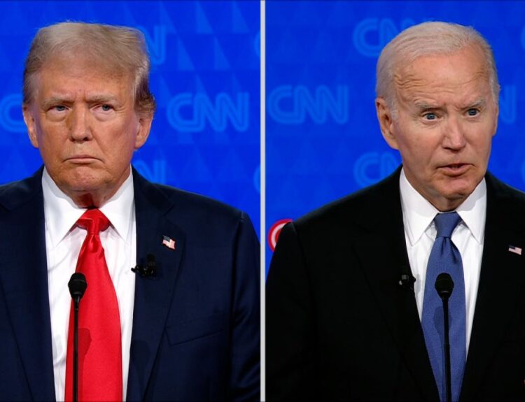 Biden falters as Trump unleashes falsehoods during presidential debate