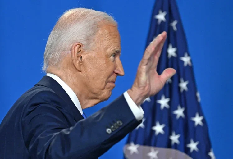 World shares steady as Biden exits White House race