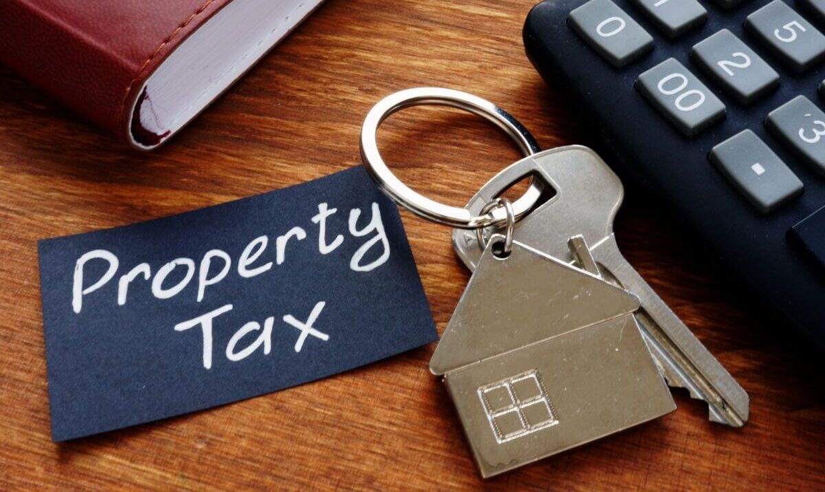 How are property taxes calculated