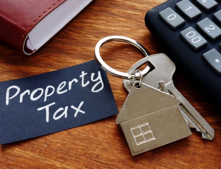 How are property taxes calculated