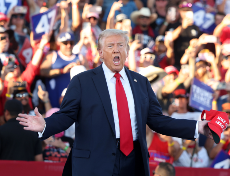 Trump Rally in California