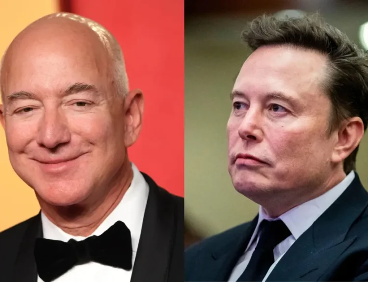 Elon Musk, Jeff Bezos