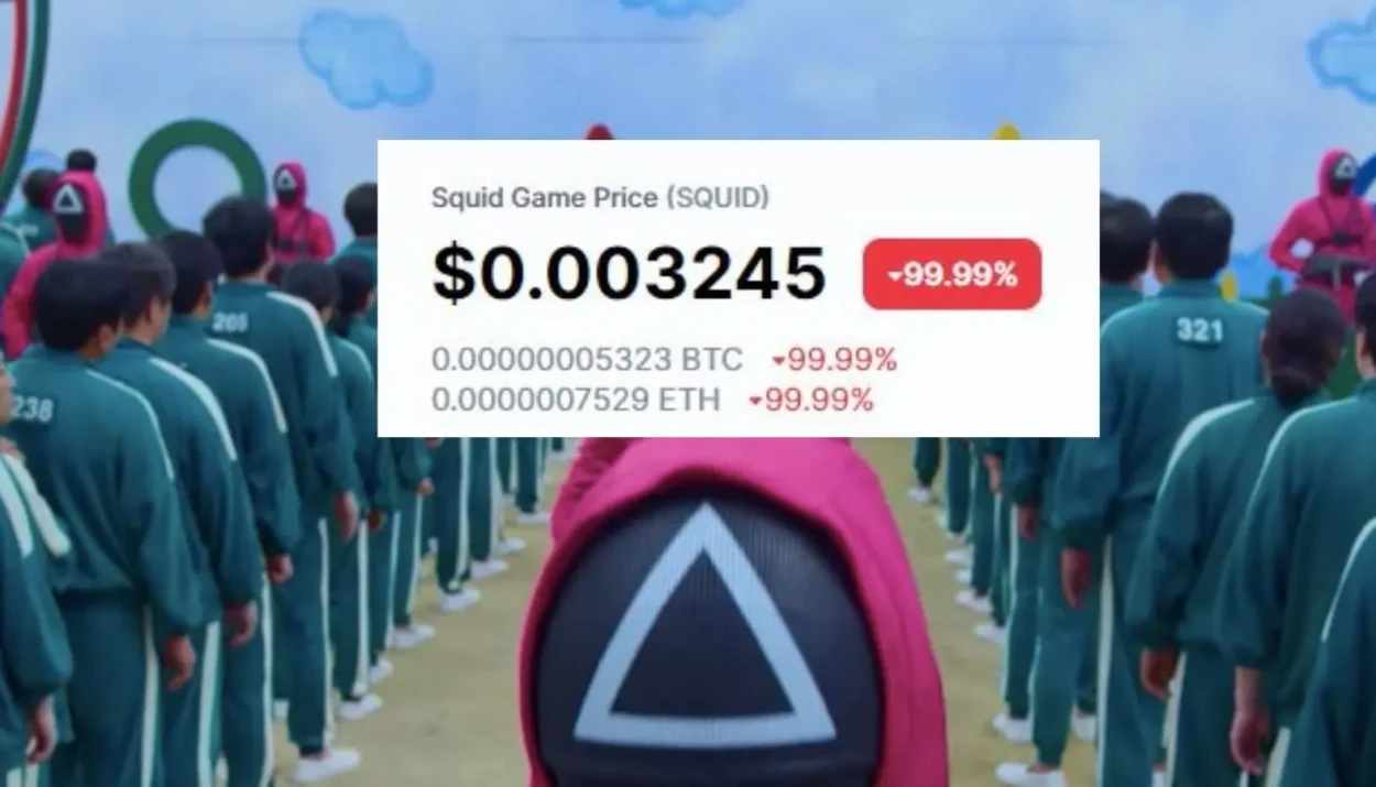 Fake Token SQUID Crashes by 99%