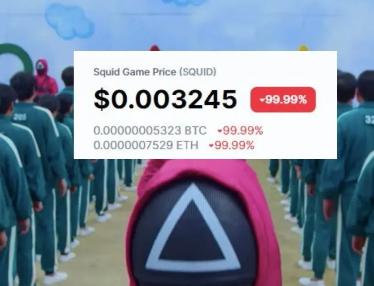 Fake Token SQUID Crashes by 99%