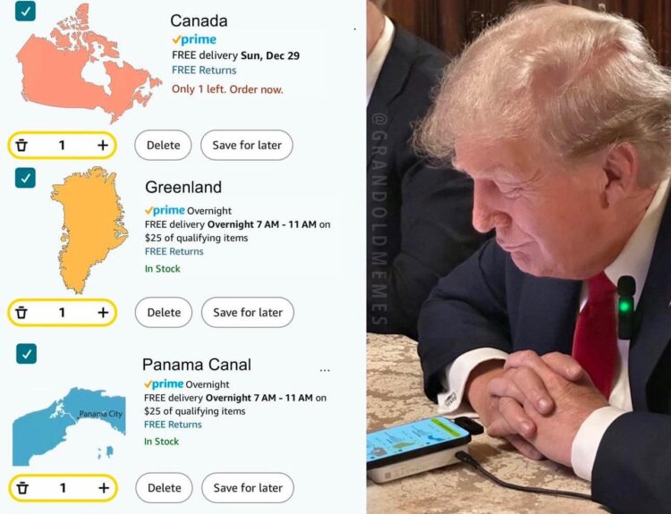 Trump Panama Greenland Canada