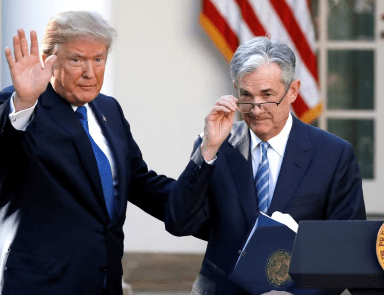 Trump Won’t Replace Fed Chair Jerome Powell Despite Past Tensions