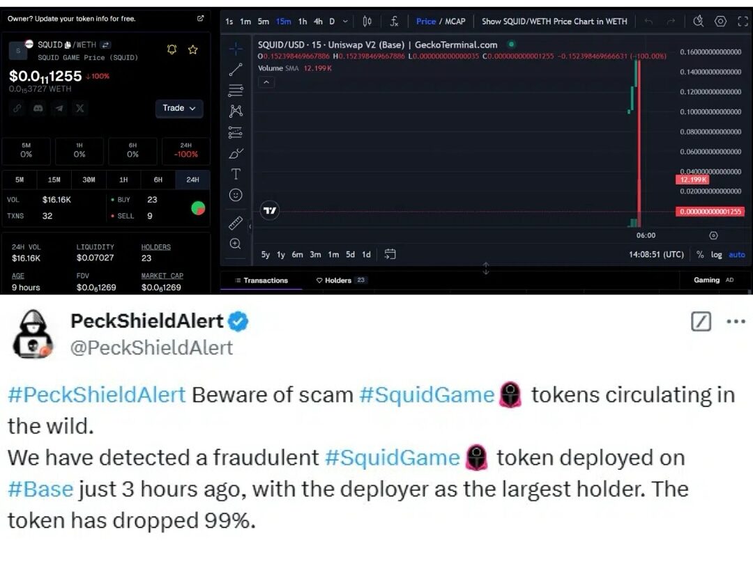 Scammers Exploit 'Squid Game' Hype