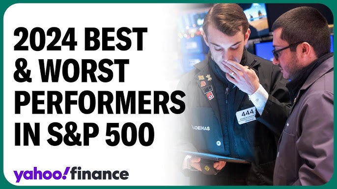 Best and Worst performers of the S&P500 for 2024!