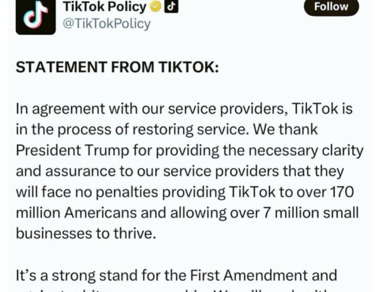 TikTok is BACK: Trump Said He’ll Let TikTok Return Tomorrow