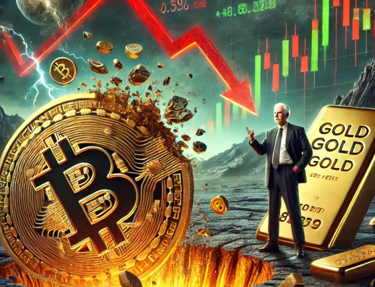 Peter Schiff Issues Stark Bitcoin Crash Warning as NASDAQ Slides