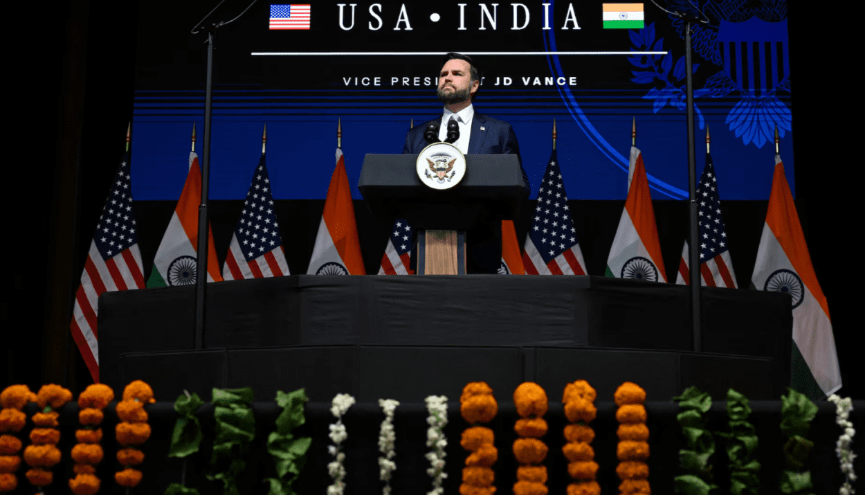 JD Vance says Trump wants to build a future with India