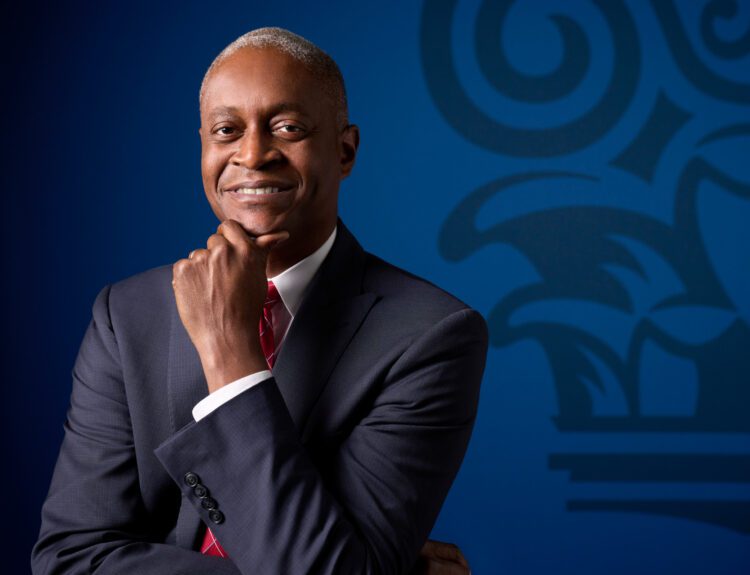 Bostic Warns on Moody’s Downgrade, Inflation Risk — Leans Toward One Cut