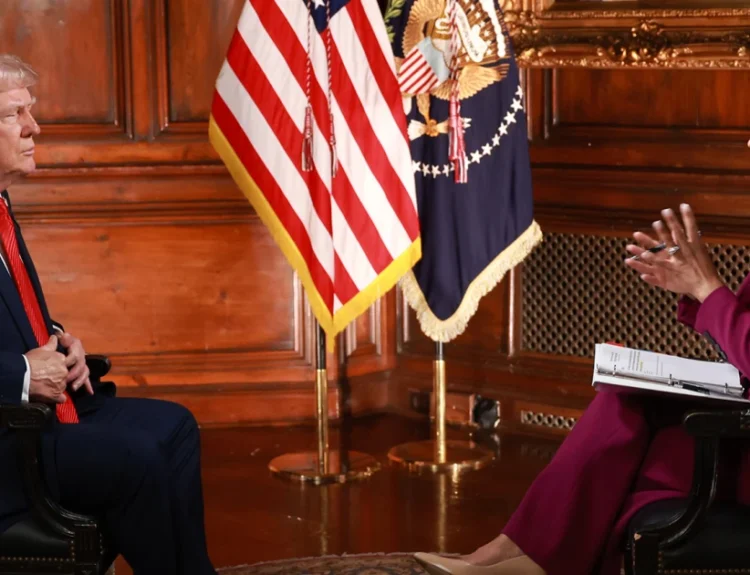 Trump downplays recession fears, saying the US would be 'OK' in the long term