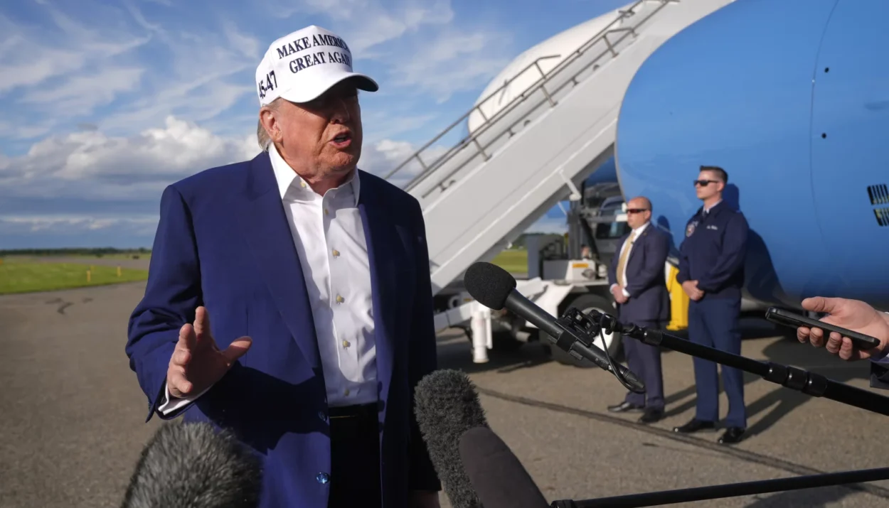 Trump says he'll delay a threatened 50% tariff on the European Union until July