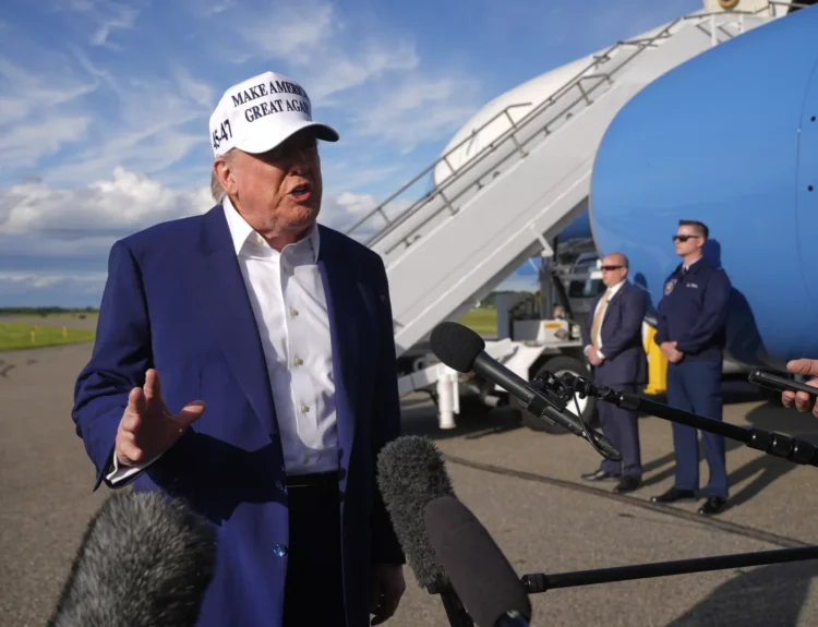 Trump says he'll delay a threatened 50% tariff on the European Union until July