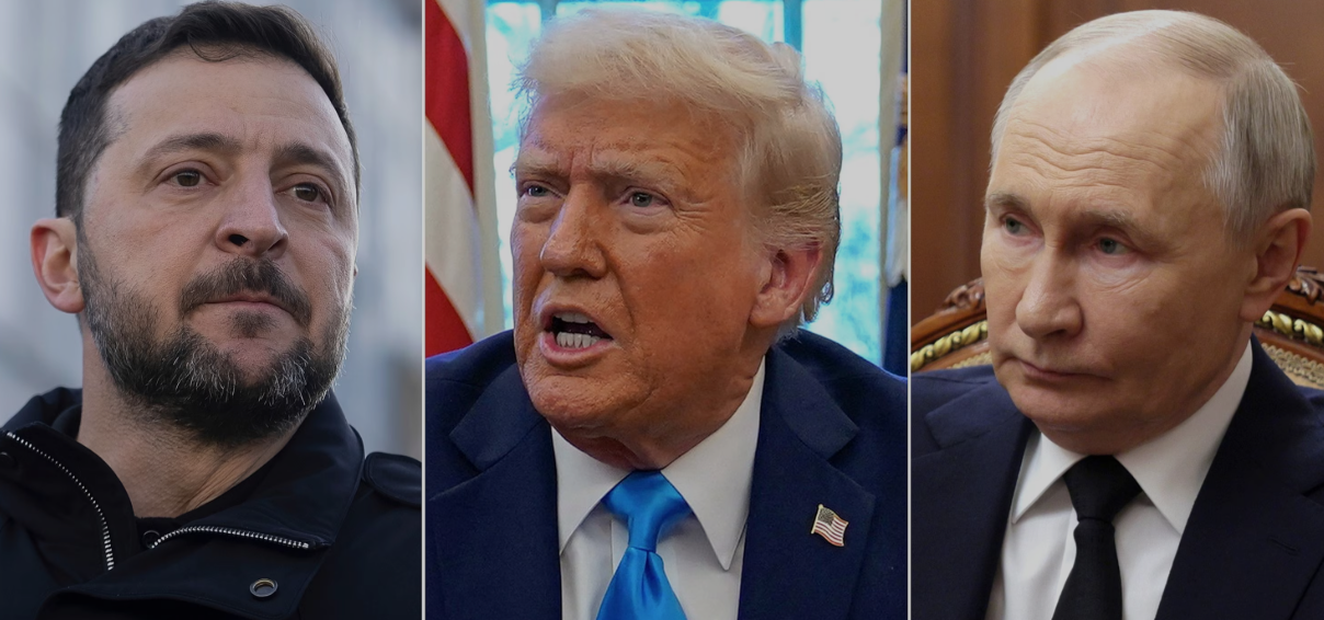 Zelensky Putin yrump
