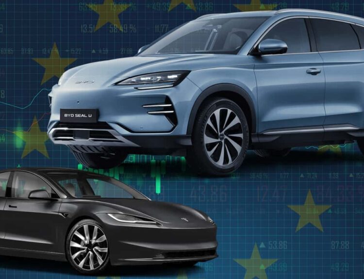 Tesla Sales Plunge in Europe as BYD Takes the Lead