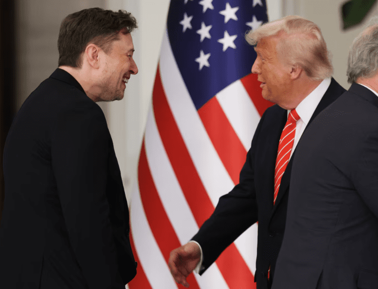 Trump Softens Tone on Elon Musk Feud I Wish Him Well