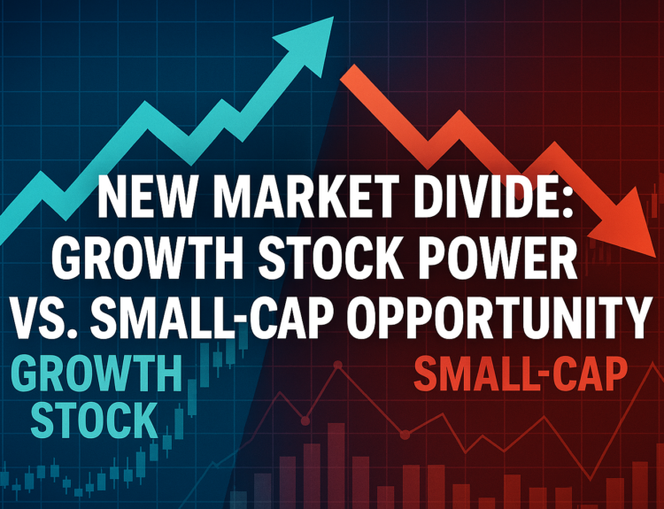 New Market Divide: Growth Stock Power vs. Small-Cap Opportunity