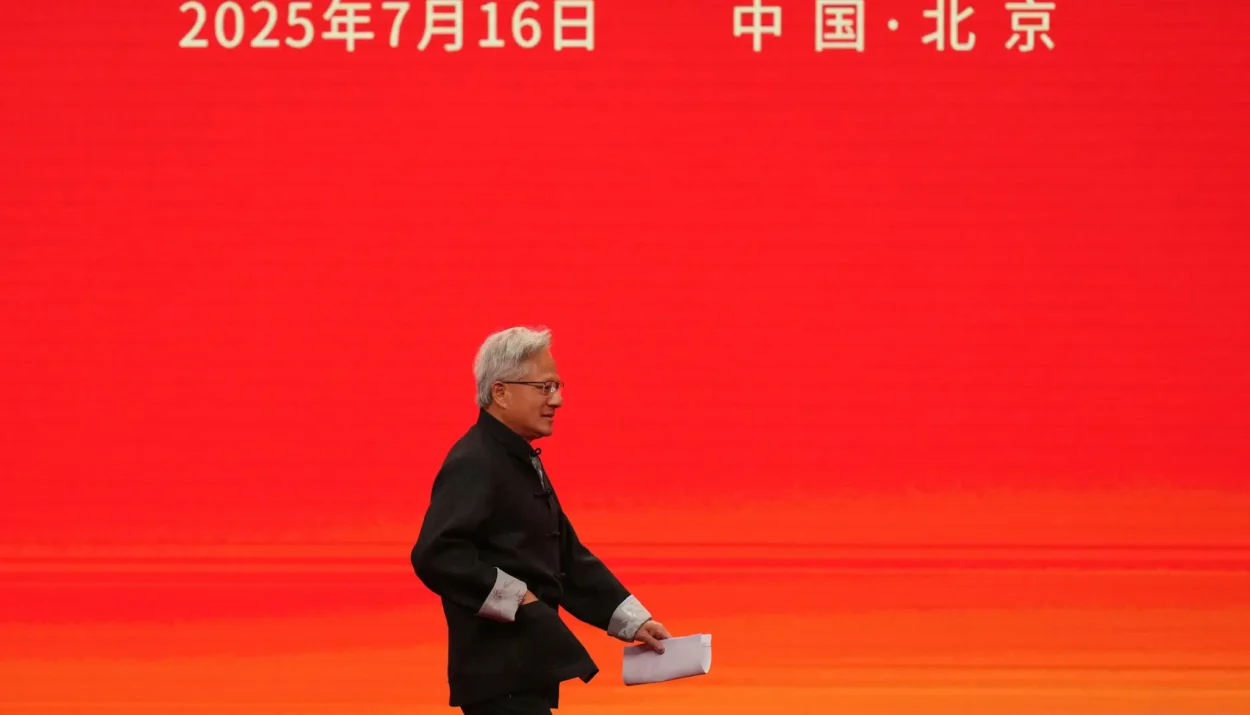 How Nvidia Jensen Huang Persuaded Trump to Sell AI Chips to China