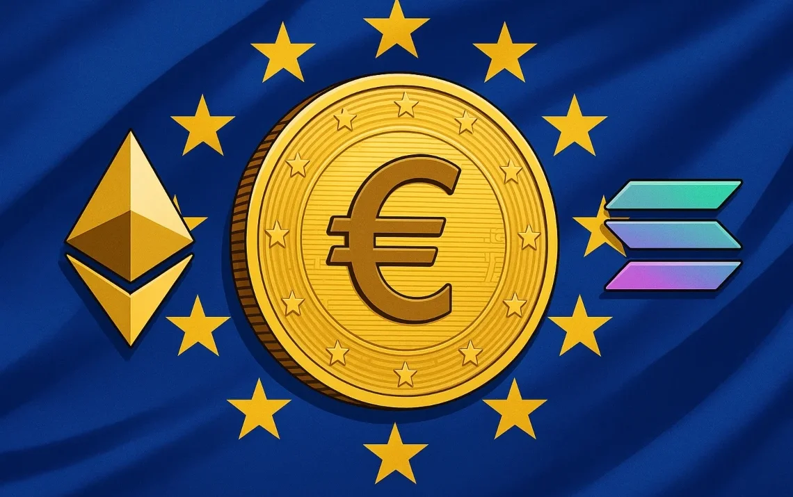 EU Speeds Up Digital Euro Plans After US Stablecoin Law, Considers Ethereum and Solana
