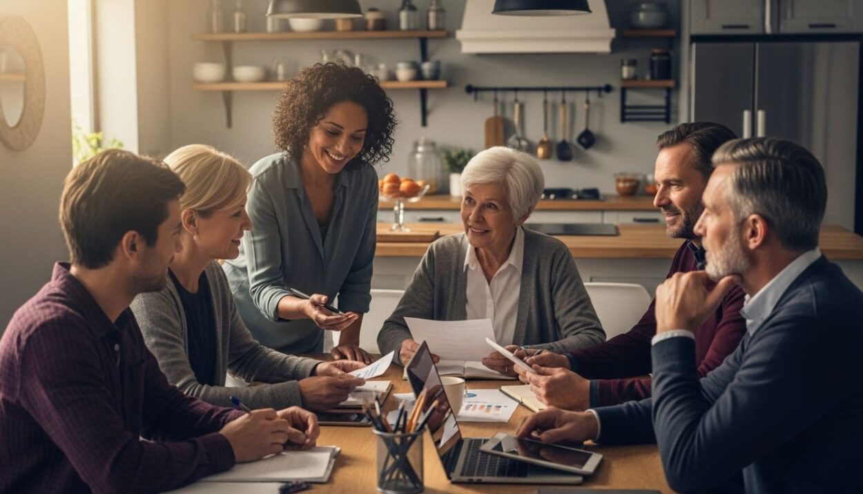 financial planning meeting