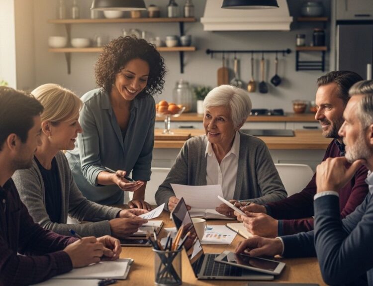 financial planning meeting
