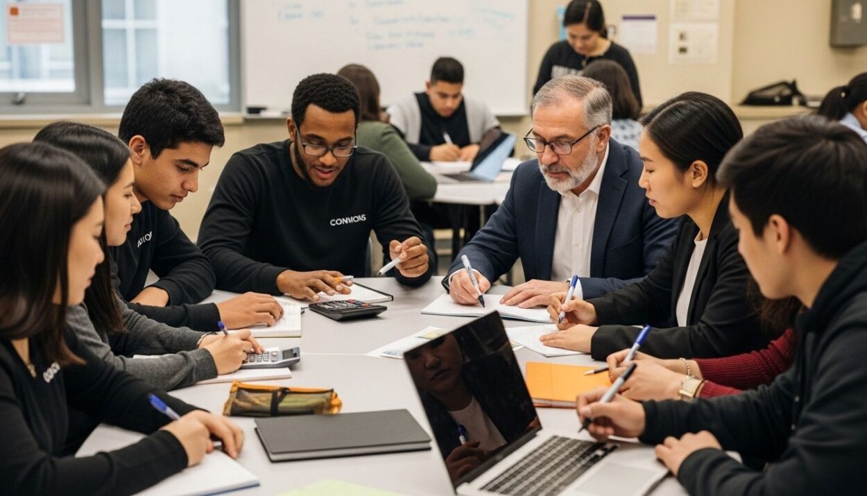 financial education classroom
