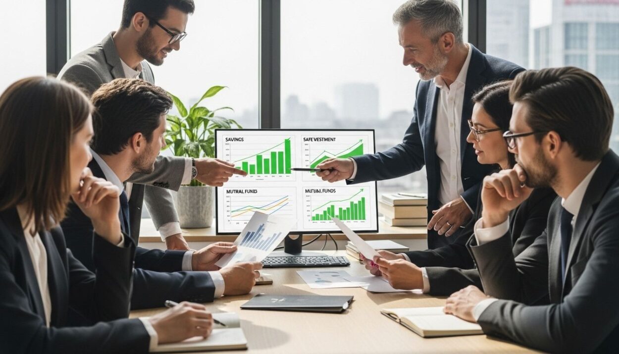 safe investments, financial planning, teamwork