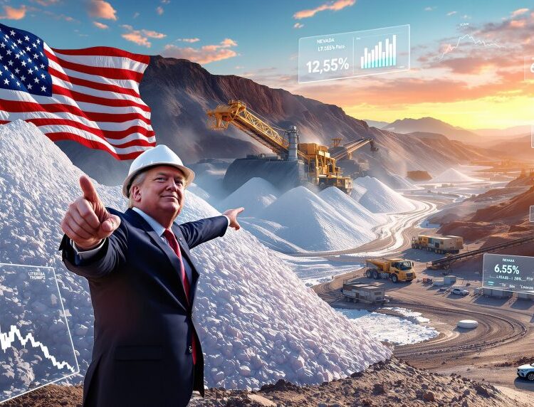 Trump Pushes for Stake in America’s Largest Lithium Mine