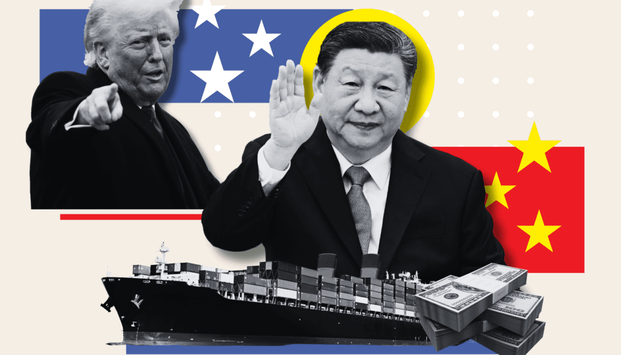 Trump Vows Tariff Fight, China Counters With ‘Peace or War’ Choice