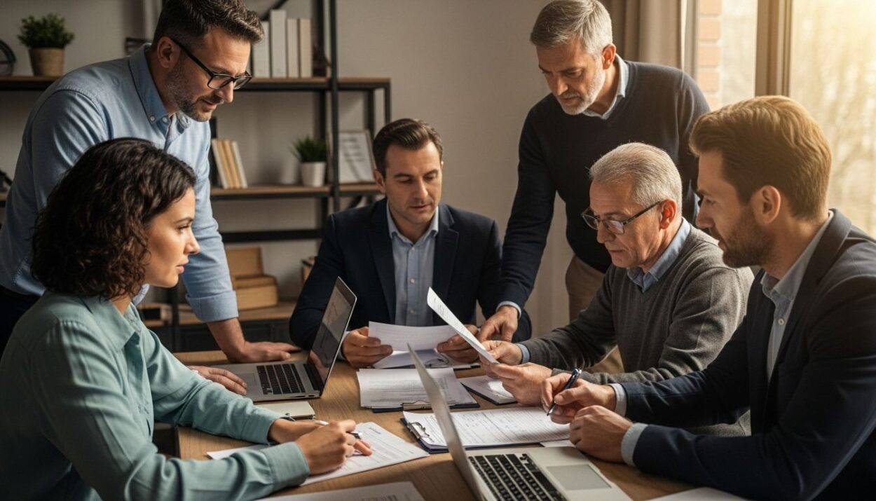 investors tax planning meeting