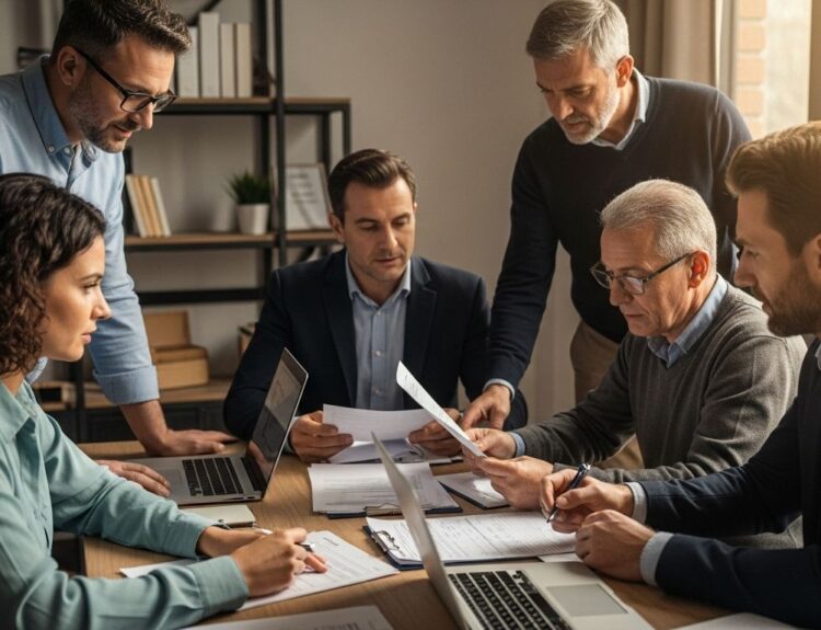 investors tax planning meeting