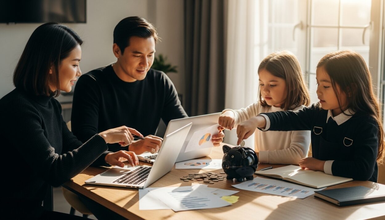 family budgeting, financial planning, education