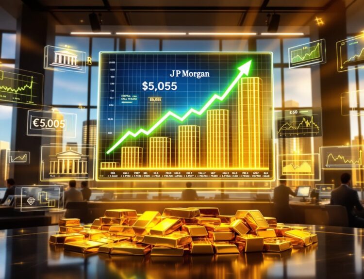 JP Morgan Predicts Gold Will Hit $5,055 by 2026