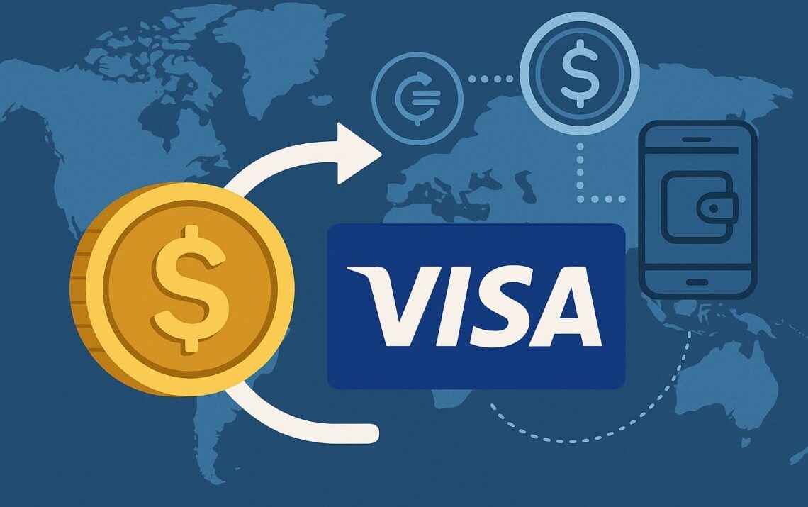 Visa to Pilot Stablecoin Funding for Faster Cross-Border Payments