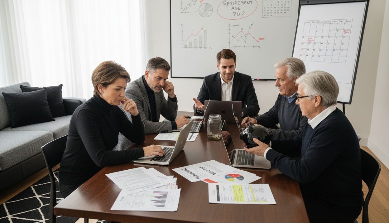 retirement planning, financial mistakes, family discussion