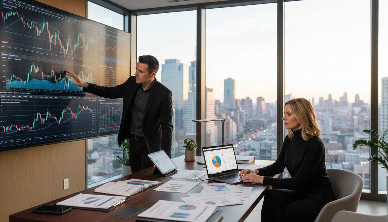 active vs passive investing office - Finblog active vs passive investing office