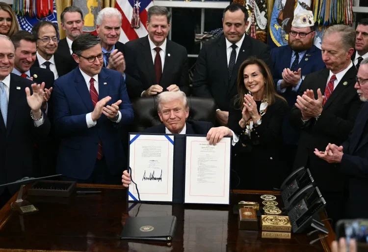 'It's a great day' - Trump signs bill to end longest shutdown in US history