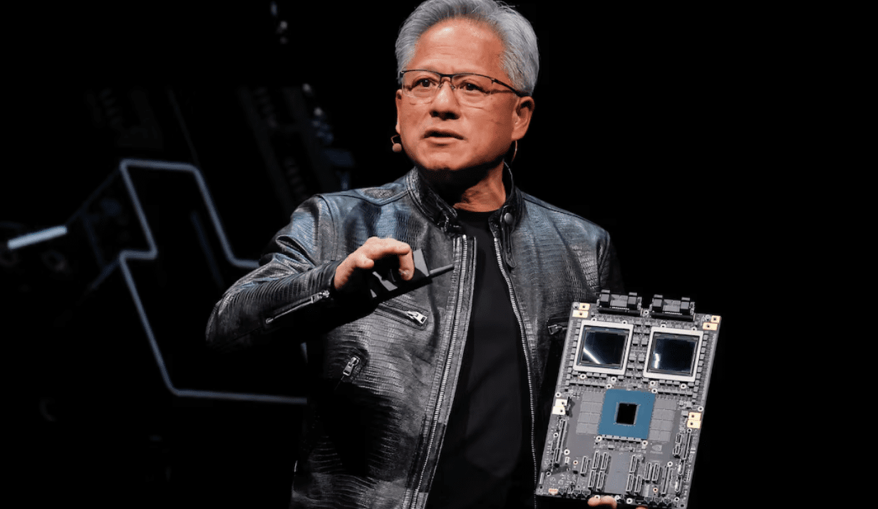 Nvidia CEO hopes Blackwell chips can be sold in China but says decision up to Trump