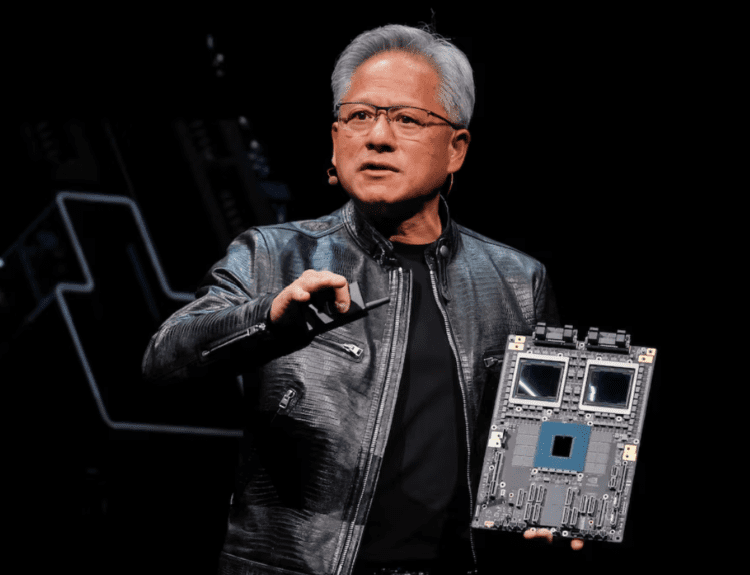 Nvidia CEO hopes Blackwell chips can be sold in China but says decision up to Trump