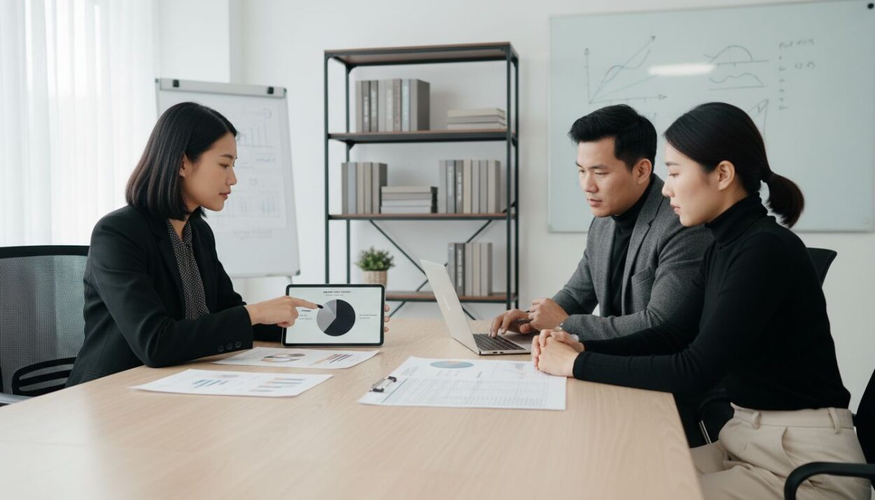 financial advisor meeting debt