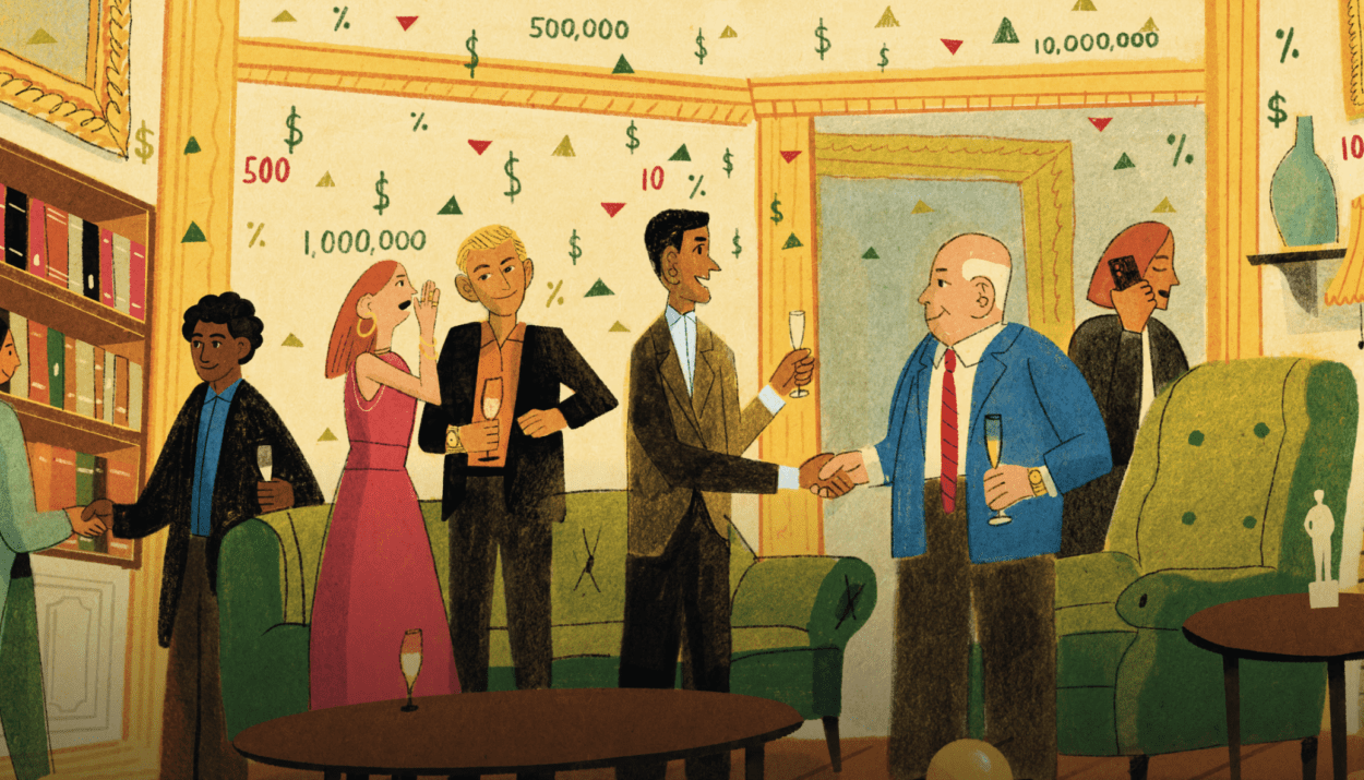 Inside the Invitation-Only Stock Market for the Wealthy