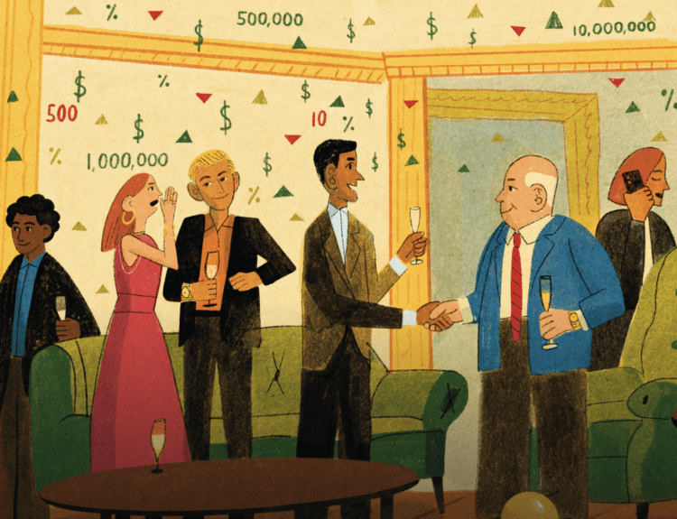 Inside the Invitation-Only Stock Market for the Wealthy