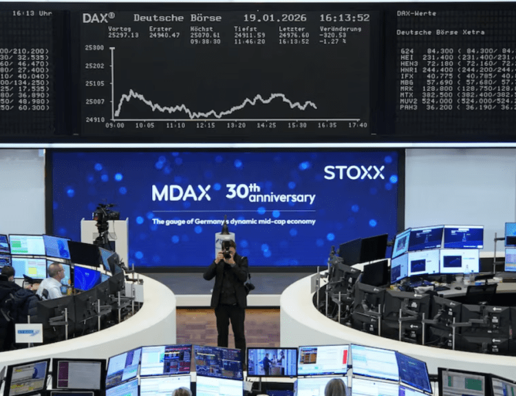 Markets Look to Davos for Calm After Trump’s Greenland Shock