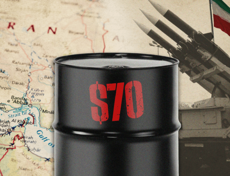 Oil Near $70: A Warning Sign of Rising US–Iran Risk?